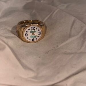 💎 1/1 ICONIC FIND! ✨ ULTRA RARE VINTAGE Kate Spade Watch Ring-Collector's Dream